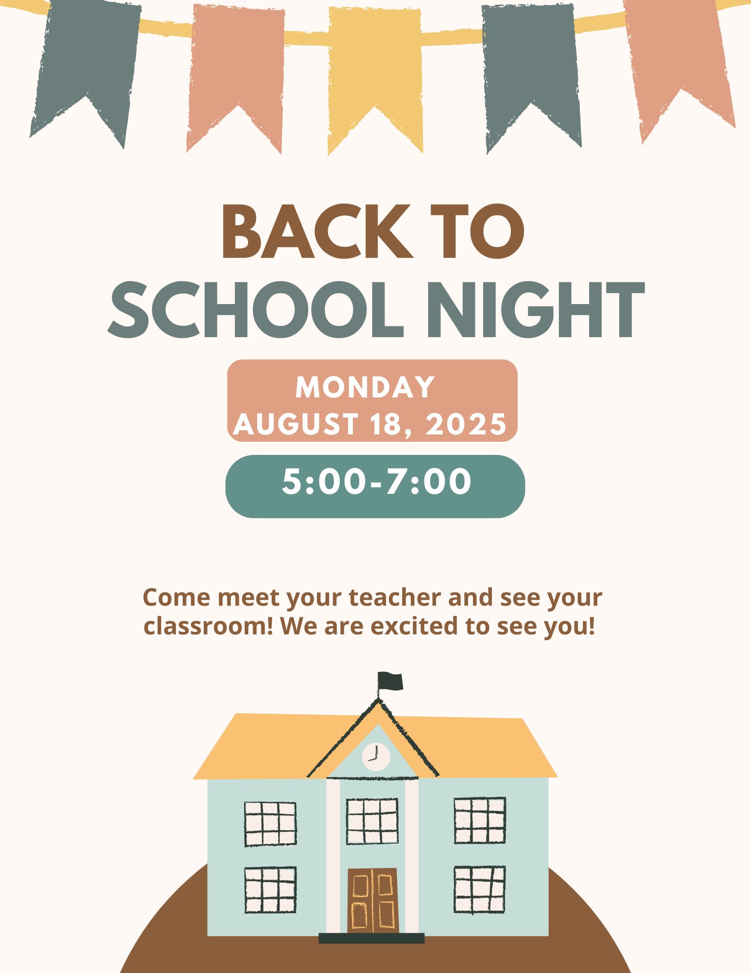 Back to School Flier 