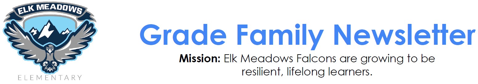 Grade Family Newsletter Header 
