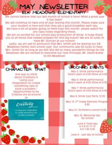 May Newsletter 