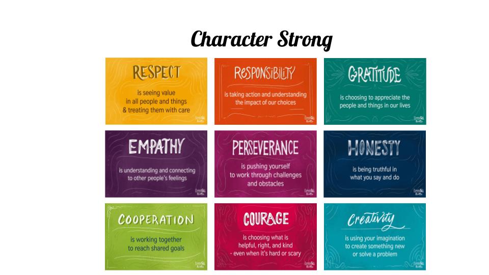 character strong template 